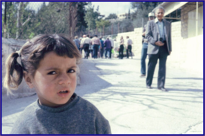 The last stop we made before returning to Jerusalem was at the town of Bethany